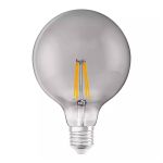 Ledvance Smart+ Wifi E27 Globe Classic Filamento Vetro smoky 6W 540lm - 825 Bianco Molto Caldo | Dimmerabile - Sostitutiva 50W