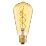 Ledvance Vintage 1906 LED E27 Pera Oro 4W 300lm - 820 Bianco Molto Caldo | Sostitua 25W