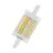 Osram Parathom Line LED R7s 78mm 12W 1521lm - 827 Bianco Molto Caldo | Dimmerabile - Sostitutiva 100W 