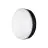Ledvance Surface Bulkhead 250 10W 840 800lm Nero IP65 | Luce d'emergenza 3H Sensor - Bianco Freddo