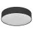 Ledvance Bulkhead Orbis Paris Nero | Adatto per 3x E27 - 480mm - IP20