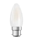 Ledvance Classic Performance LED Bulbo B22d Candela Filamento Ghiaccio 4W 470lm - 827 Bianco Molto Caldo | Sostitutiva 40W